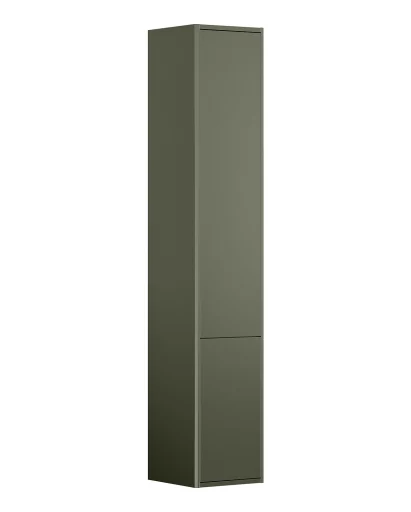 Gustavsberg Graphic høyskap, høyde 165 cm, dybde 32 cm, grønn