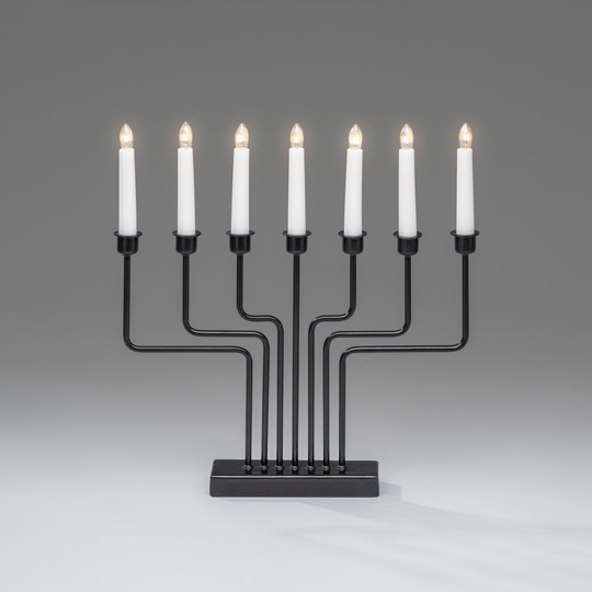 Elljusstake 7L metall (Sort)