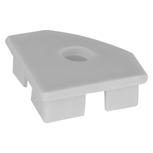 Endestykke for spesialprofil 3, med hull (2 stk.)