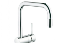 GROHE Minta, Krom, Dørgreb, Enkelt, Keramisk, 4,6 cm, 360°