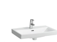 Laufen PRO-N håndvask 60 x 42 cm med central hanehul. Monteres på enten 240/260 mm bæring eller boltemontering.