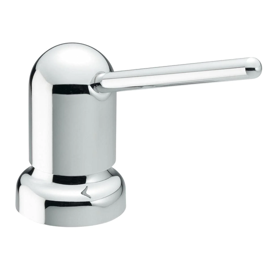 Damixa Såpedispenser 75-90 Benk Krom / 90mm