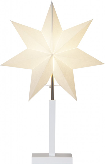 Karo star on foot 52cm (hvid)