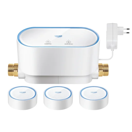 Grohe Sense Guard Smart Startpakke m/vannavbryter & 3 vannalarmer