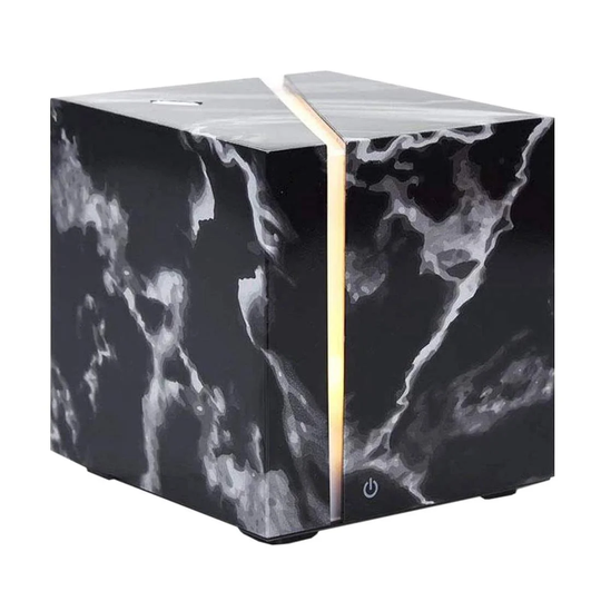 Luftfugter og diffuser - Sort marmor