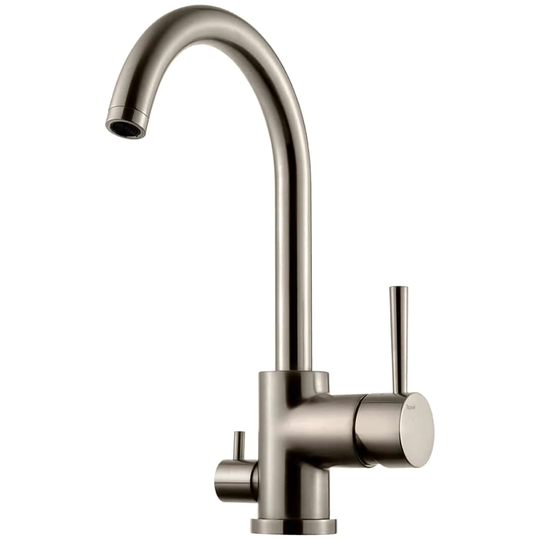 Tapwell Evo184 Kjøkkenarmatur Avstengning Brushed Nickel