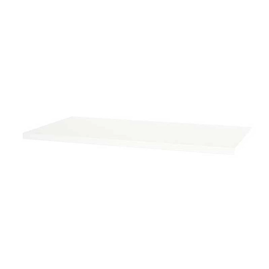 Vikingbad MDF Benkeplate PVC for Bolleservant Hvit Matt / 140cm