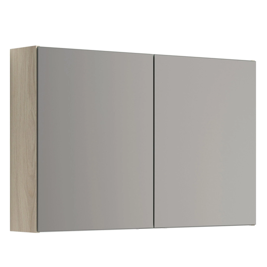 Dansani Mido+ Select Speilskap Uten Lamper B50-120xh64cm Hvit alm / 100cm