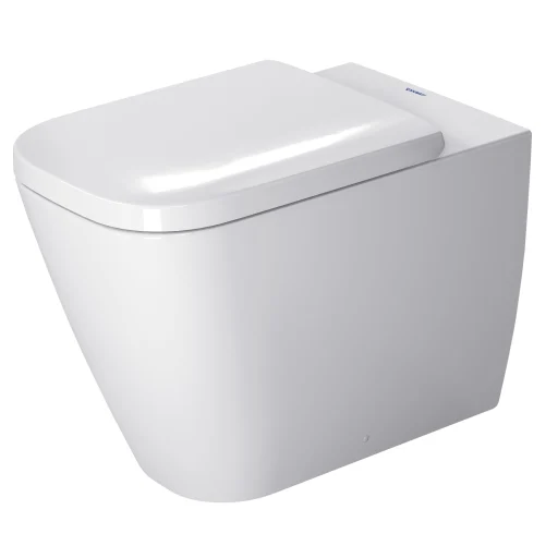 Duravit Happy D.2 back-to-wall toalett med HygieneGlaze, hvit