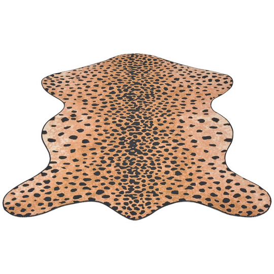 vidaXL tæppe i facon 150 x 220 cm gepardprint