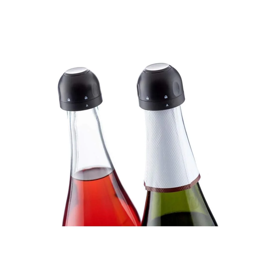2x Lukninger til champagneflasker