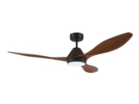 EGLO ANTIBES FAN DC Ø1320 TEAK/MAT SORT