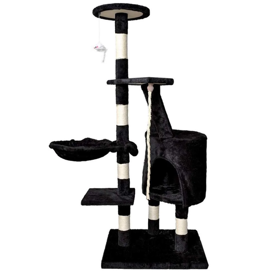 Kattetræ, 118 cm - Sort