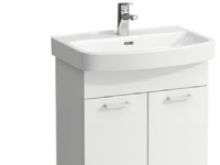 Laufen kompas møbelpakke 60 cm - med 2 låger. inkl. vask. hvid