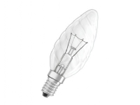OSRAM CLASSIC BW - Strålende lyspære - form: snoet stearinlys - klar finish - E27 / B22d - 11 W - klasse G - 2700 K