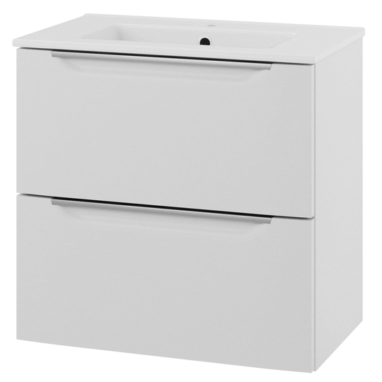 Linn Bad Mari Smal D35cm Servantskap Hvit Matt / 60cm