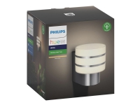 Philips Hue White Tuar - Væglampe - LED-lyspære - E27 - 9.5 W (tilsvarende 60 W) - varmt hvidt lys - inox