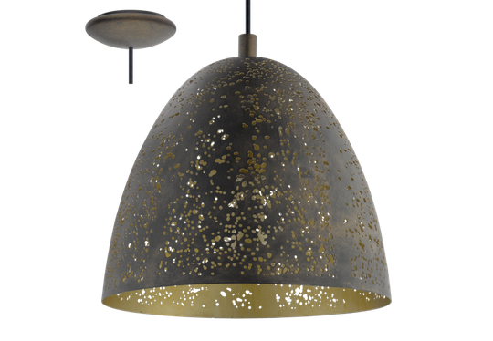 Safi taklampa 27,5cm (Tan / brun)
