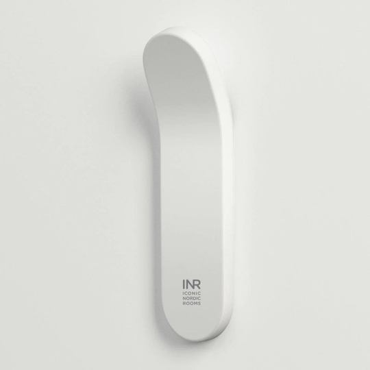 INR Iconic Nordic Rooms Bow Håndkleknagg Svart/hvit/krom Hvit Matt