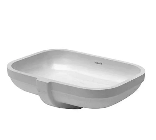 Duravit Happy D.2 Servant m/Overløp - 48x34,5 cm