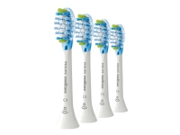 Philips Sonicare C3 Premium HX9044 Plaque Control - Ekstra tandbørstehoved - til tandbørste - hvid (pakke med 4)