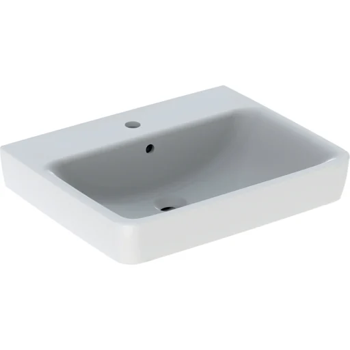 GEBERIT servant 600x480x185mm hh midt m/overl porselen KeraTec