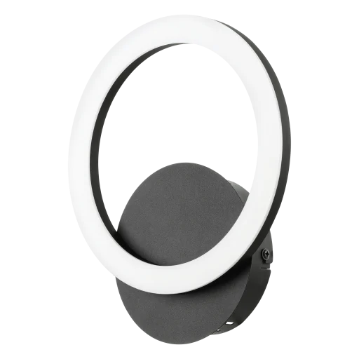 Parrapos-Z Vegg Ø200 850 lumen, 3000-6500K svart
