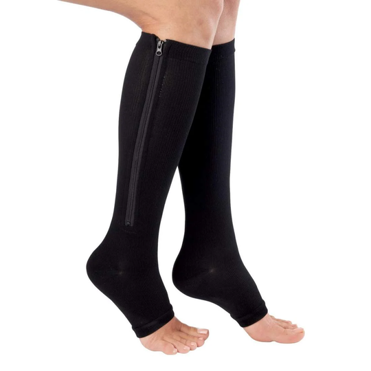 Zip Sox - Støttestrømpe med lynlås