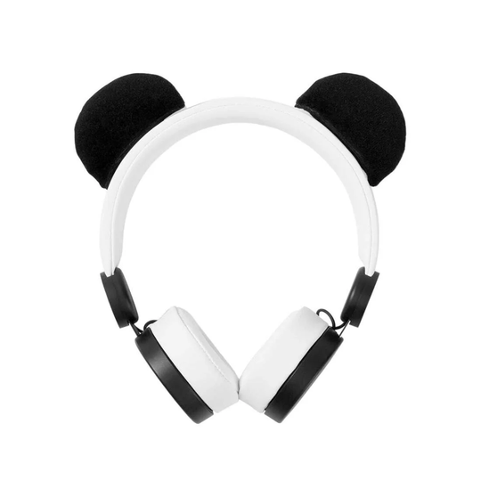 On-Ear Hovedtelefoner med Aftagelige Ører - Panda
