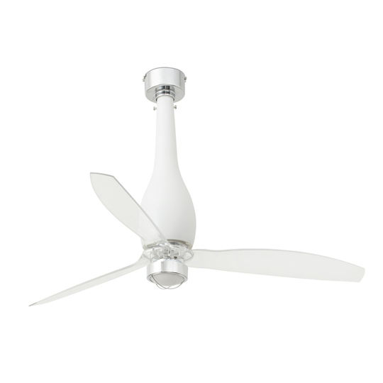 Eterfan LED (hvid)