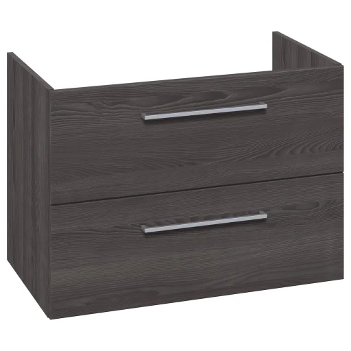 Dansani Mido+ servantskap med 2 skuffer till Lotto XL servant, bredde: 80 cm, pine grey