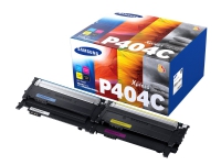 Samsung CLT-P404C Toner Rainbow Kit - 4 pakker - sort, gul, cyan, magenta - original - tonerpatron - for Xpress C430W, C480, C480FN, C480FW, C480W - C43X, C48X