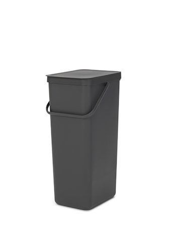 Sort & Go Affaldsspand Grå 40 L