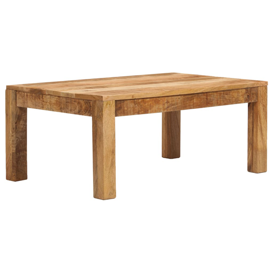 vidaXL sofabord i massivt mangotræ 100 x 60 x 40 cm