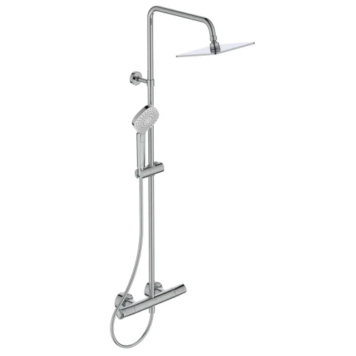 Ideal Standard Ceratherm T100 Idealrain dusjsystem, krom