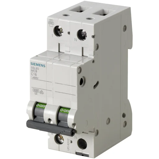 Strømbryter C 16A 1P+N 6kA 5SL6516-7