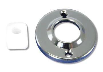 Veggflens Forkromet Ø 60 mm til 25 mm rør
