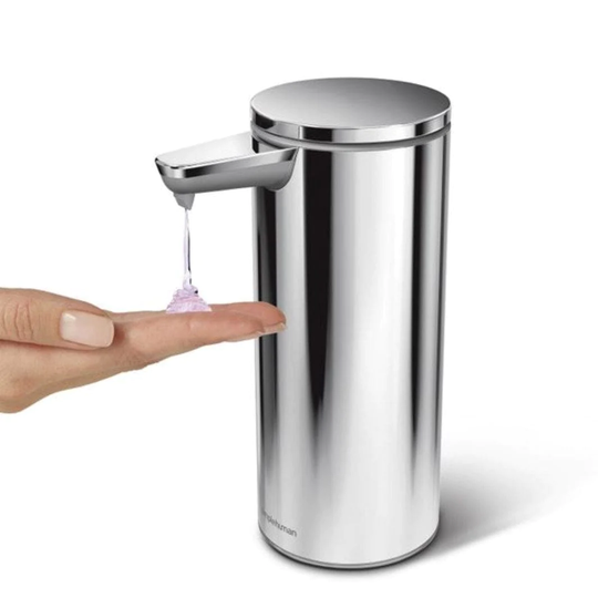 Simplehuman Såpedispenser Oppladbar Krom