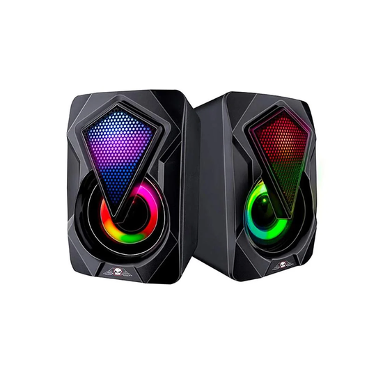 2x Gaming højttalere - RGB