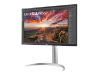 LG 27UP850-W - LED-skærm - 27 - 3840 x 2160 4K @ 60 Hz - IPS - 400 cd/m² - 1200:1 - DisplayHDR 400 - 5 ms - 2xHDMI, DisplayPort, USB-C - højtalere