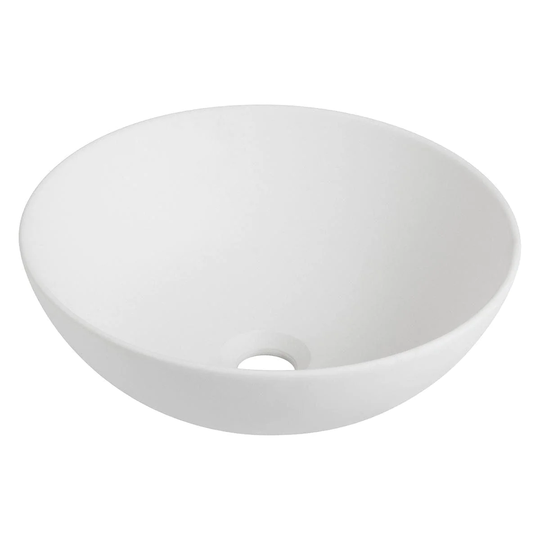 Bathco Sicilia BolleservantØ40cm - Porselen Hvit
