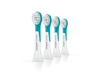 Philips Sonicare For Kids HX6034 - Ekstra tandbørstehoved - til tandbørste - superfrisk blå (pakke med 4)