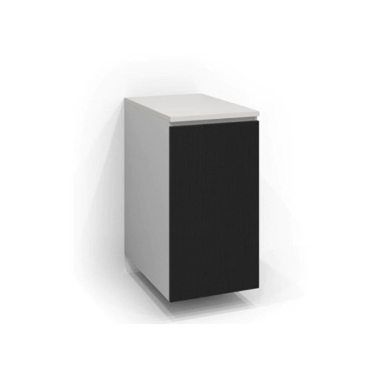 Svedbergs Dør til Veggskap+Benkeskap for Vaskerom Svart eik / 40cm