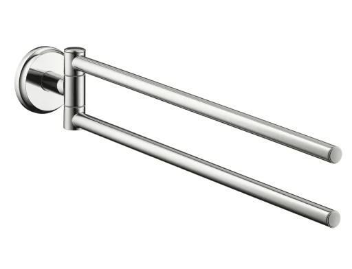 Hansgrohe Logis dobbel håndkleholder, krom