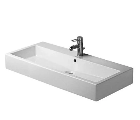 Duravit Vero Servant m/WonderGliss, Tapphull & Overløp - 100x47 cm