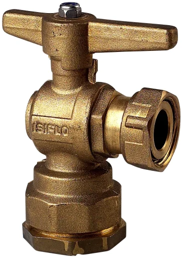 ISIFLO 32 mm x 1" Vinkelventil uten avløp