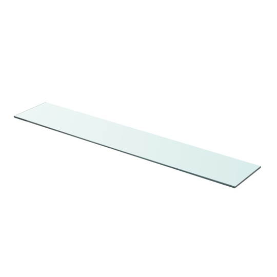 vidaXl hylde glaspanel klar 90x15 cm