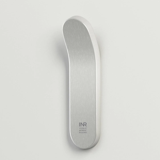 INR Iconic Nordic Rooms Bow Håndkleknagg Svart/hvit/krom Matt Aluminium