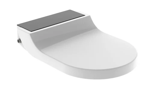 Geberit AquaClean Tuma Comfort Toalettsete, Sort glass