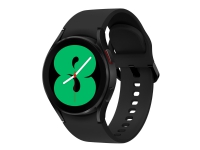 Samsung Galaxy Watch4 - 40 mm - sort - smart ur med sportsbånd - display 1.2 - 16 GB - NFC, Wi-Fi, Bluetooth - 25.9 g